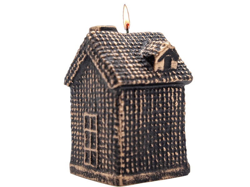 3 Boyutlu Ev Silikon Mum Kalıbı M-150 - 11