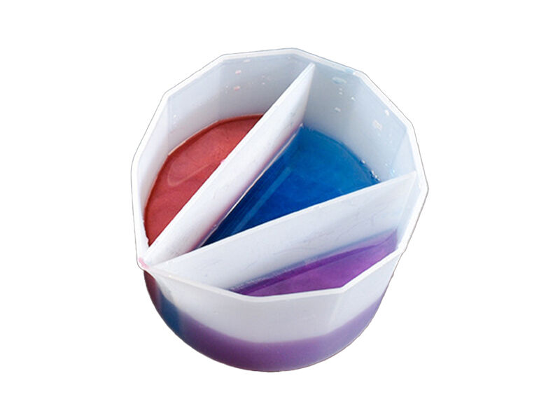 3 Hazneli Boya Döküm Epoksi Kalıbı EPK-804 - 1