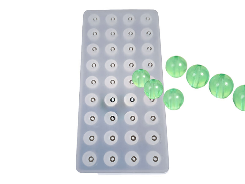 36'lı 8 MM Tesbih Boncuğu Epoksi Kalıbı EPK-8069 - Kimyacınız