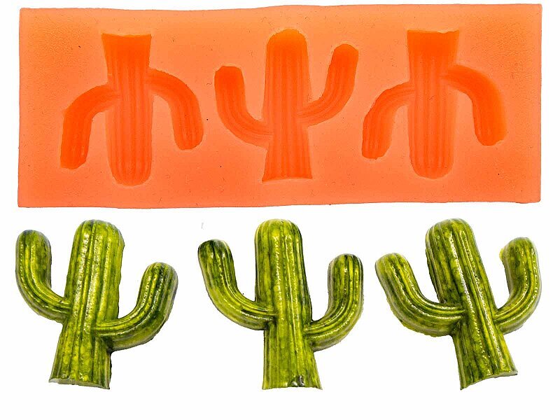 Kaktüs Silikon Kalıbı PANO-72 - 1