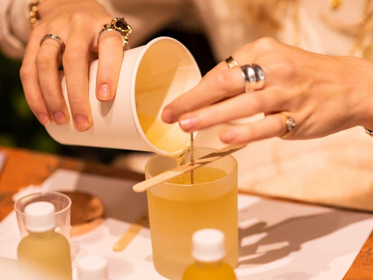 Soya Wax İle Aroma Terapi Mum Yapımı