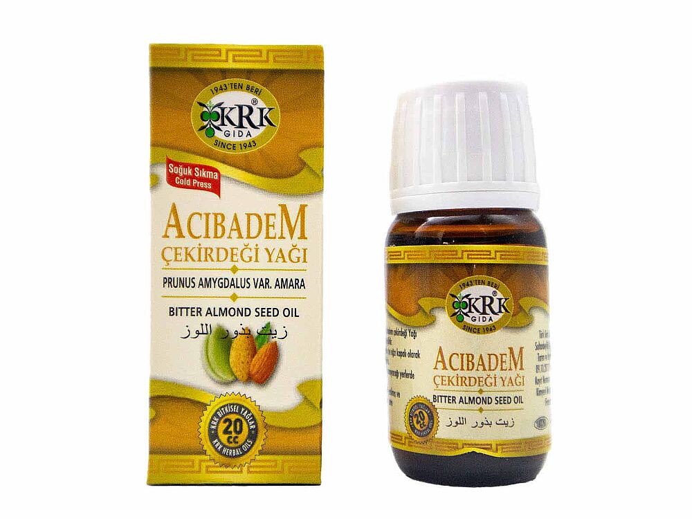Acıbadem Çekirdeği Yağı 20 CC 12 Adet - 2