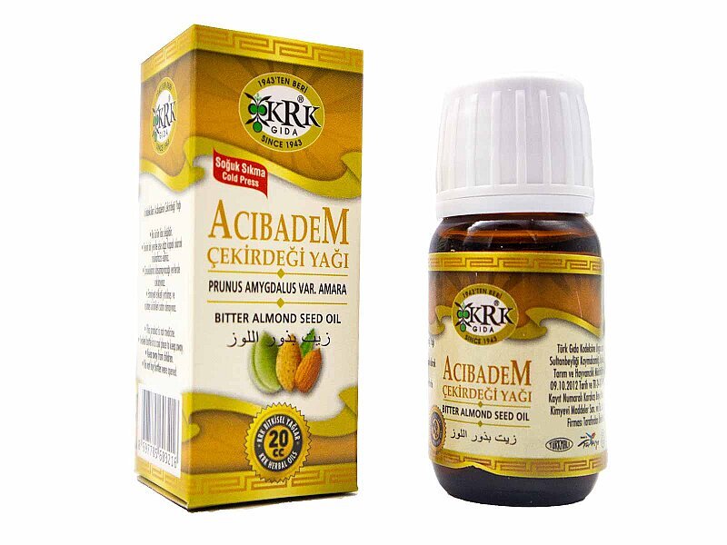 Acıbadem Çekirdeği Yağı 20 CC - KRK GIDA