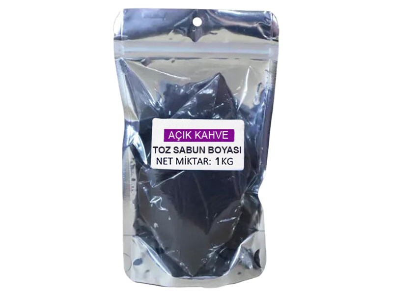 Açık Kahve Toz Doğal Sabun Boyası 1 KG - Kimyacınız