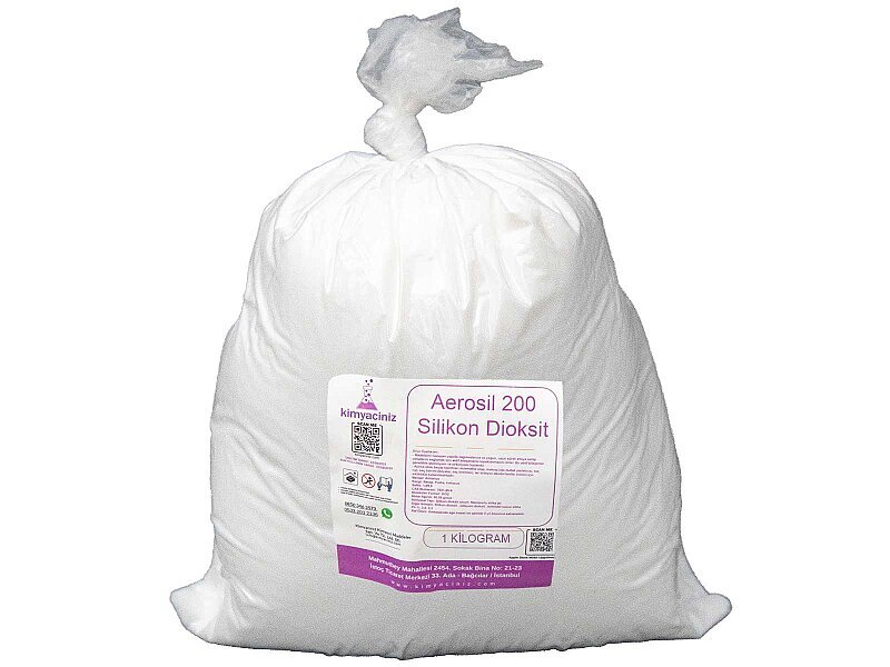 Aerosil 200 - Silikon Dioksit 1 KG - Kimyacınız