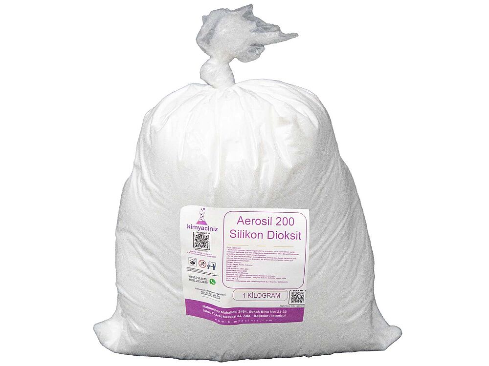 Aerosil 200 - Silikon Dioksit 1 KG - 1