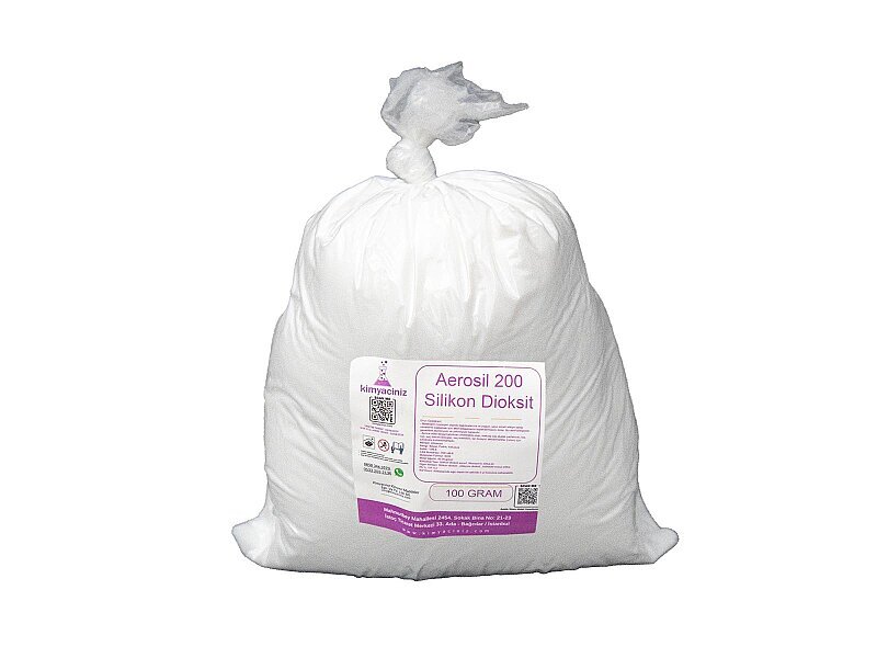 Aerosil 200 - Silikon Dioksit 100 GR - Kimyacınız