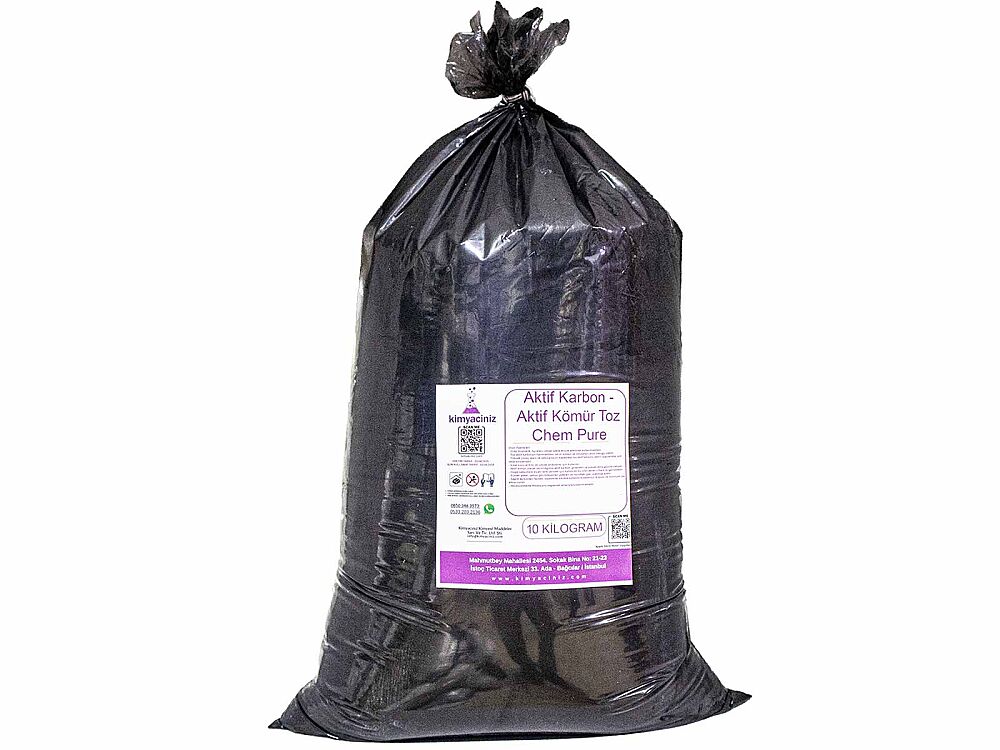 Aktif Karbon - Aktif Kömür Toz Chem Pure 10 KG - 1