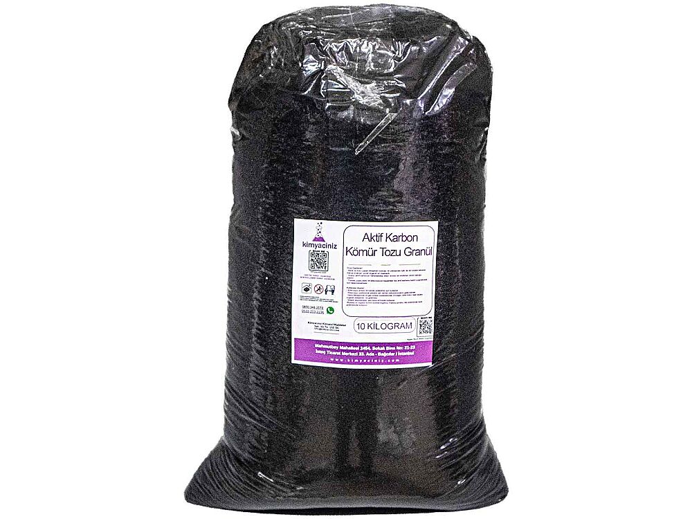 Aktif Karbon - Kömür Tozu Granül 10 KG - 1