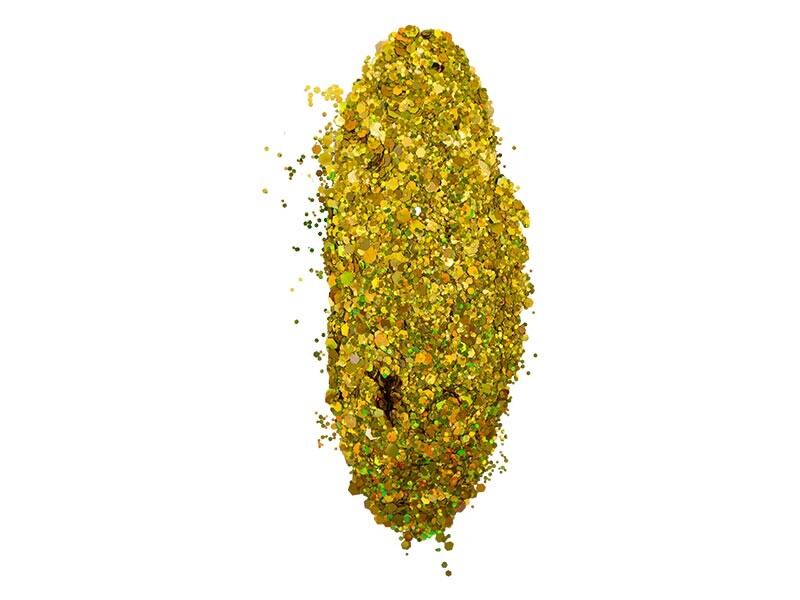 Altın Sarısı Glitter Sim Süsleme Aksesuarı 100 GR - 1