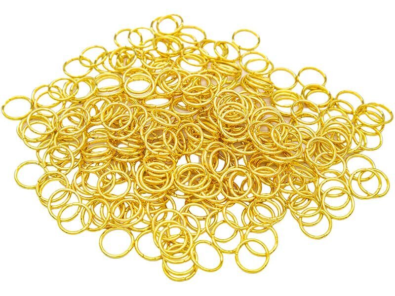 Altın Sarısı Kolye ve Anahtarlık Ucu Yuvarlak Kıskaç 100 GR - Kimyacınız