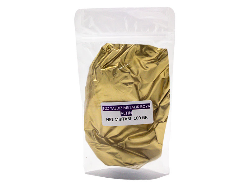 Altın Toz Yaldız Metalik Boya 100 GR - Kimyacınız