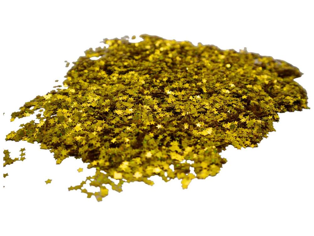 Altın Yıldız Figürleri Süsleme Aksesuarı 100 GR - 2