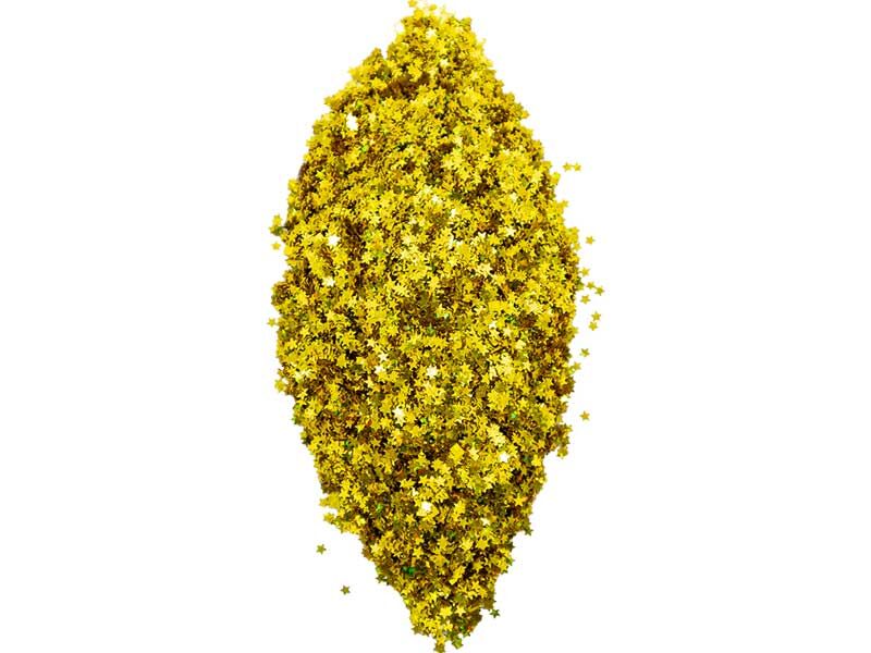 Altın Yıldız Holografik Glitter Süsleme Aksesuarı 25 GR - 2