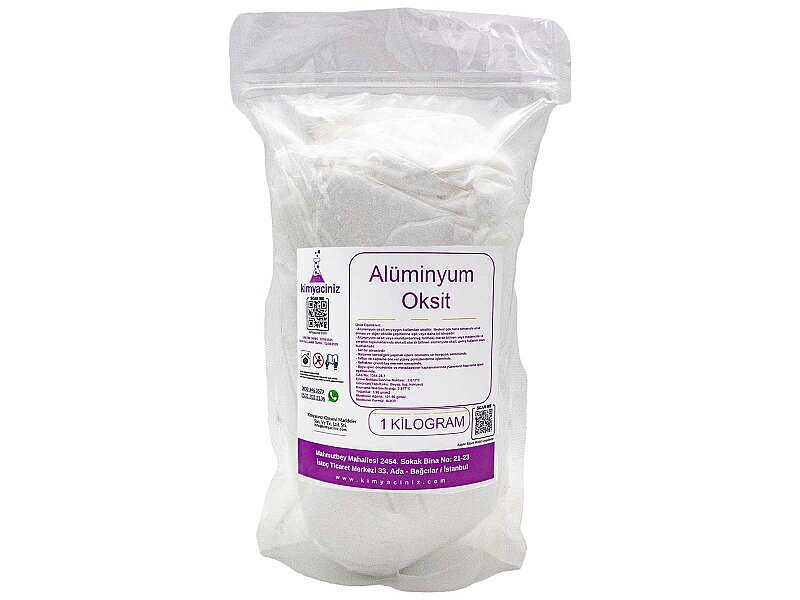 Alüminyum Oksit 1 KG - Kimyacınız