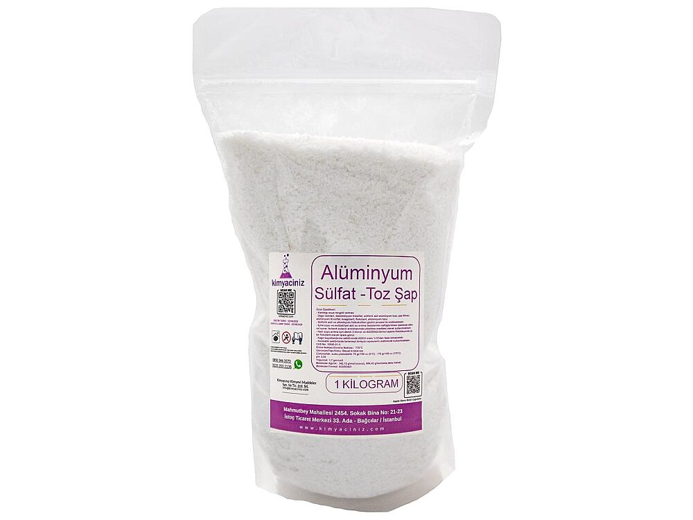 Alüminyum Sülfat - Toz Şap 1 KG - 1