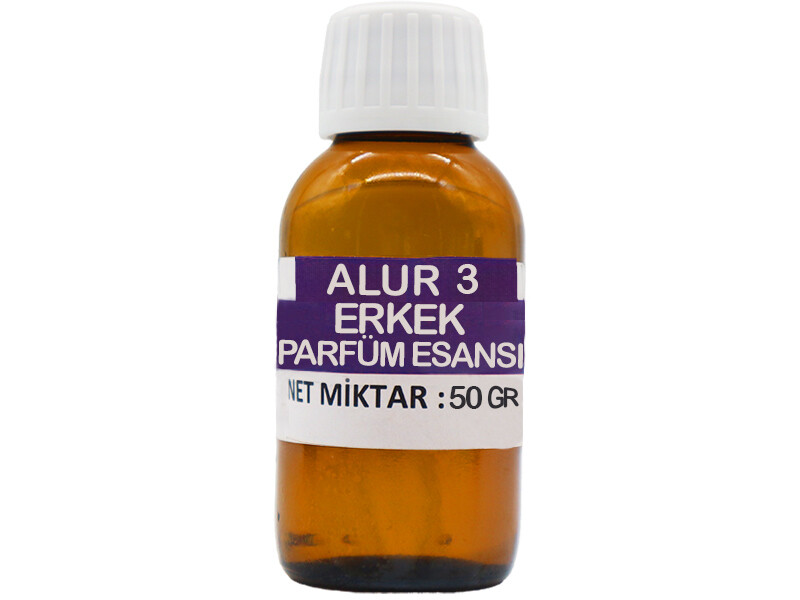 Alur 3 Erkek Parfüm Esansı 50 Gram - Kimyacınız
