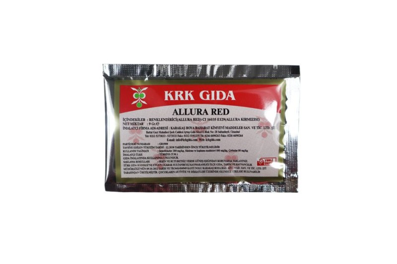 Alura Red Gıda Boyası 9 GR - KRK GIDA