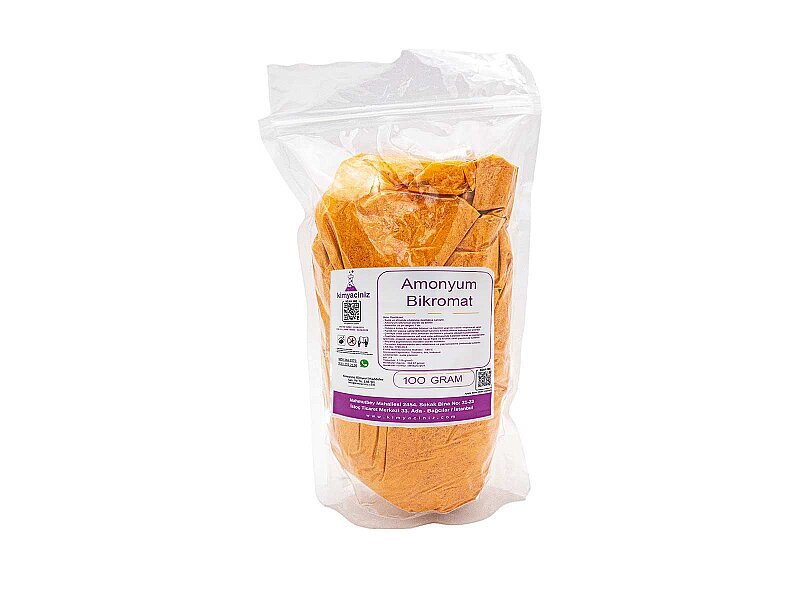 Amonyum Bikromat 100 GR - Kimyacınız