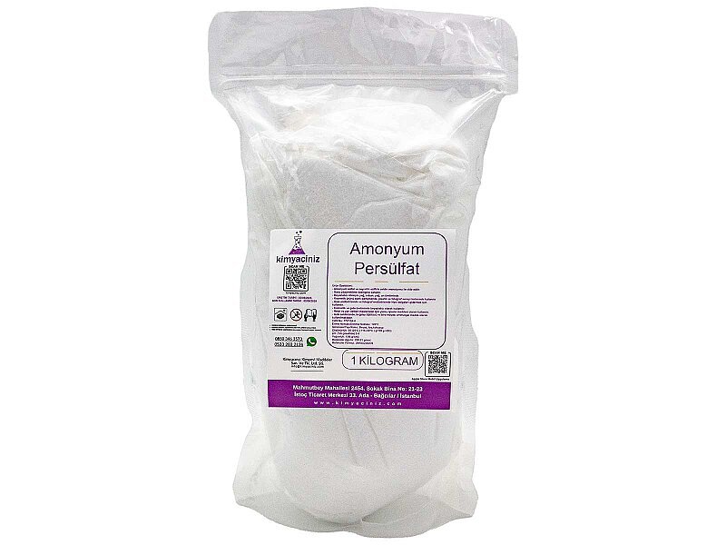 Amonyum Persülfat 1 KG - Kimyacınız