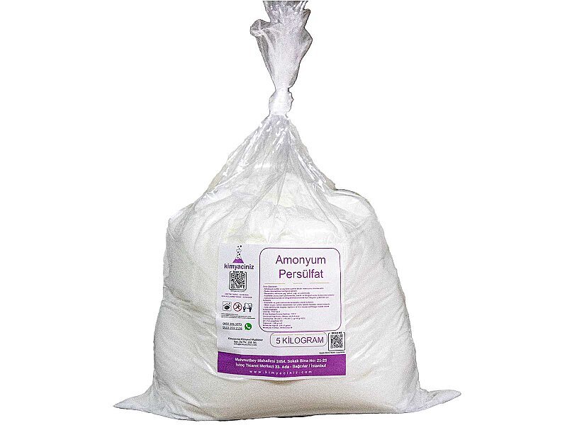 Amonyum Persülfat 5 KG - Kimyacınız