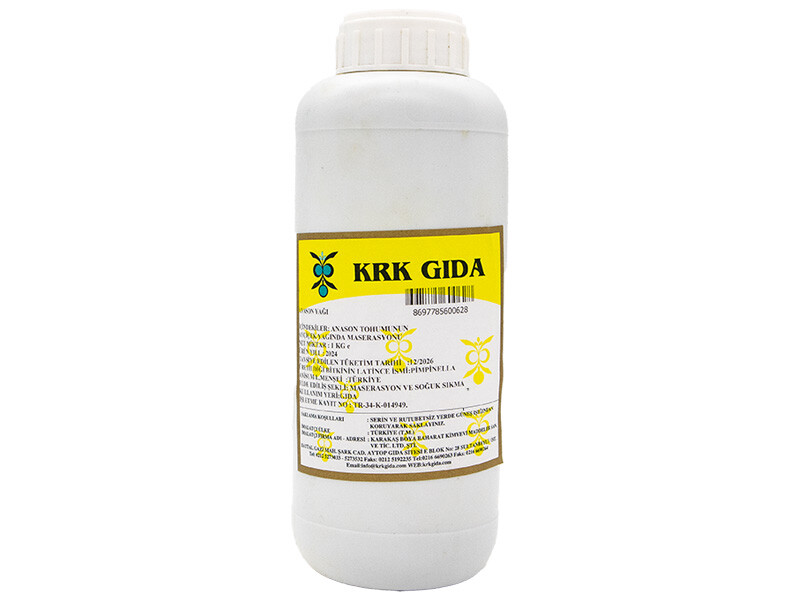 Anason Sabit Yağı 1 KG - KRK GIDA