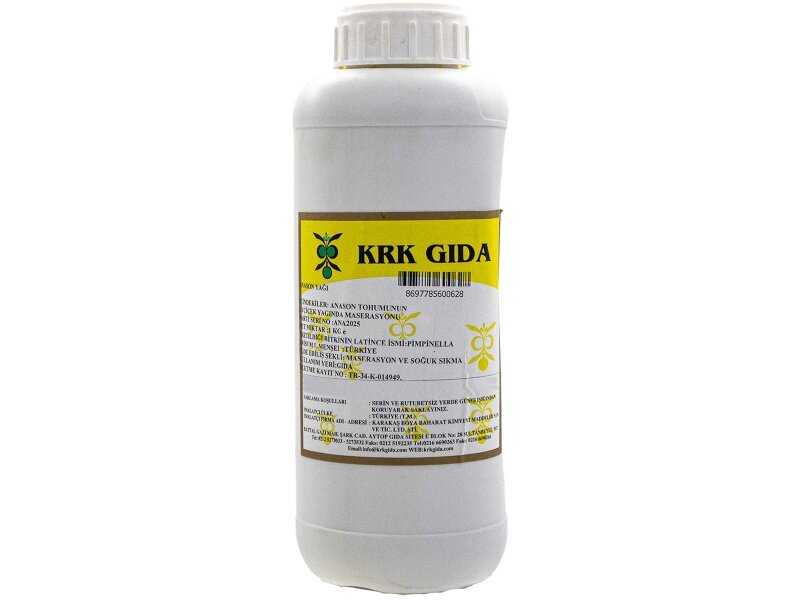 Anason Sabit Yağı 1 KG - KRK GIDA