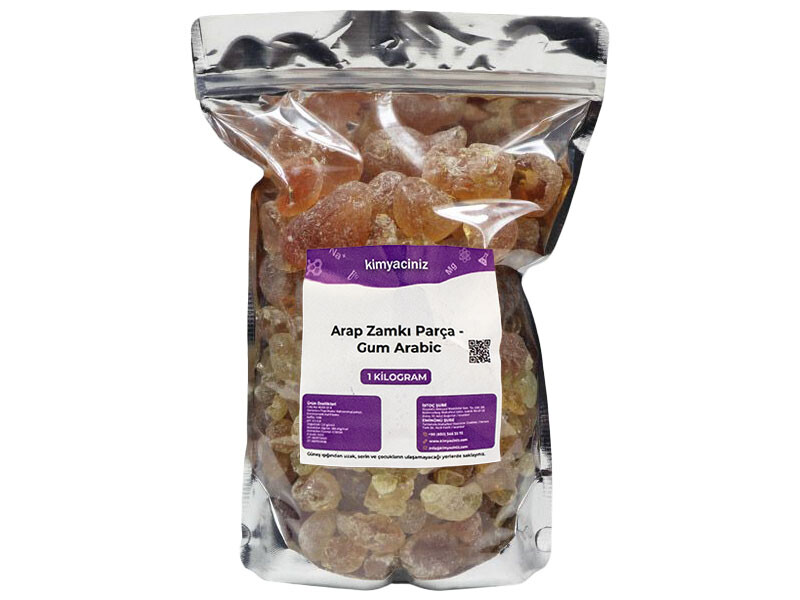 Arap Zamkı Parça - Gum Arabic 1 KG - Kimyacınız