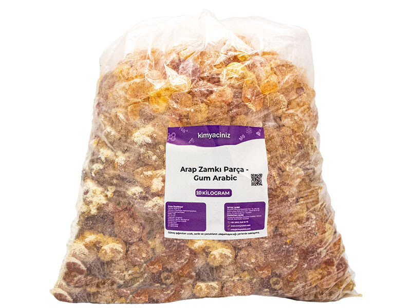 Arap Zamkı Parça - Gum Arabic 10 KG - Kimyacınız