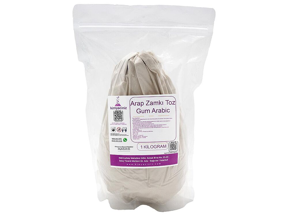 Arap Zamkı Toz - Gum Arabic 1 KG - 1