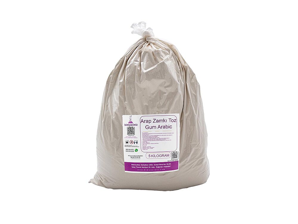 Arap Zamkı Toz - Gum Arabic 5 KG - 1