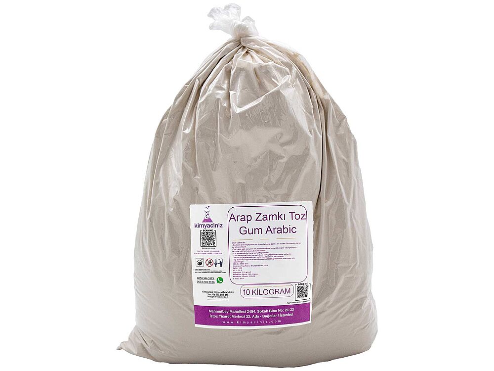 Arap Zamkı Toz - Gum Arabic 10 KG - 1