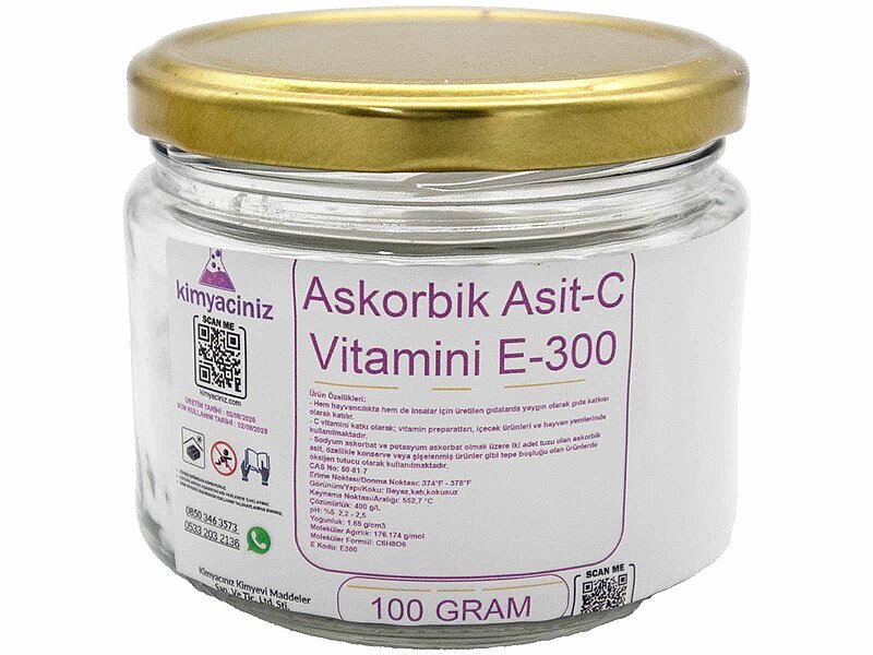 Askorbik Asit - C Vitamini E-300 100 GR - 1