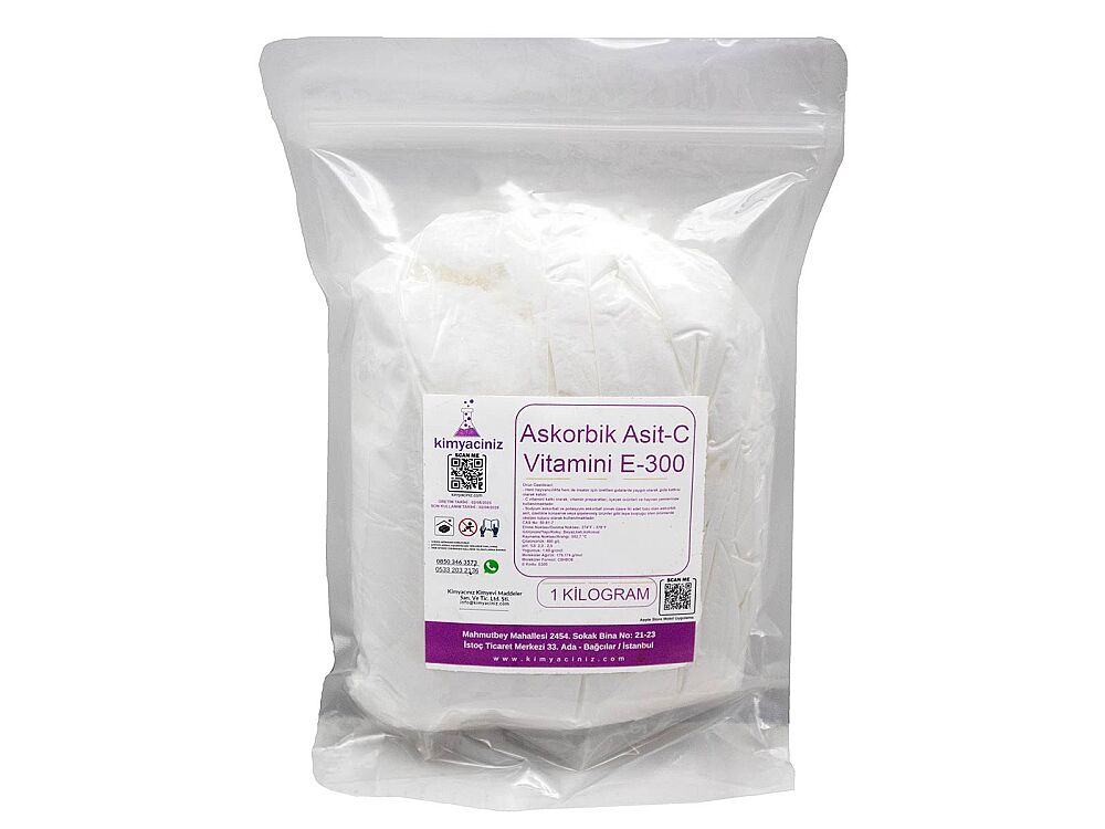 Askorbik Asit - C Vitamini E-300 1 KG - 1
