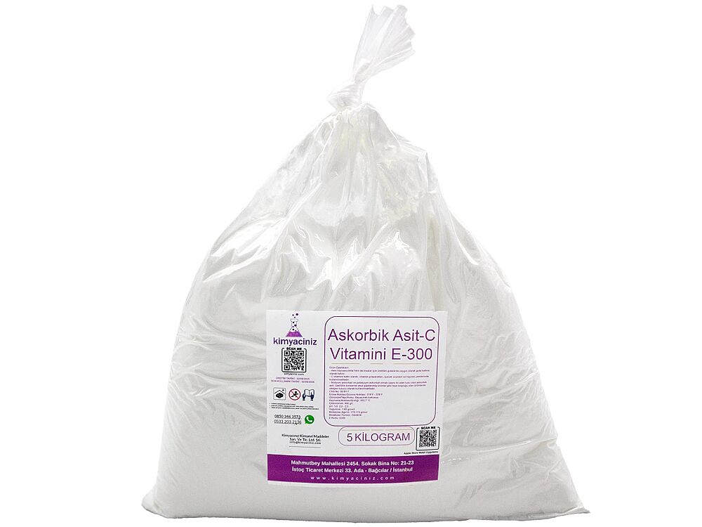 Askorbik Asit - C Vitamini E-300 5 KG - 1