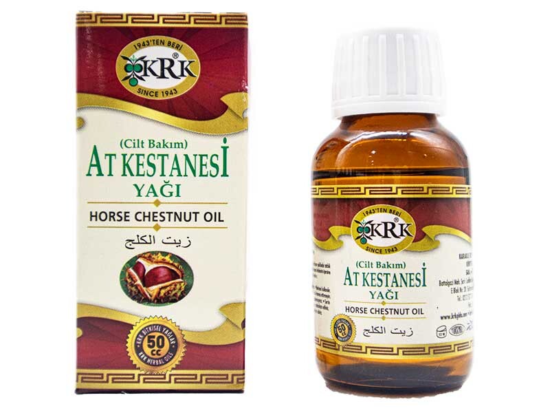 At Kestanesi Yağı 50 CC 12 Adet - KRK GIDA