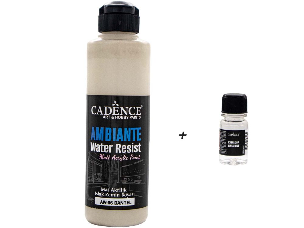 AW06 Ambiante Dantel Islak Zemin Boyası 250 ML+ Katalizör 10 GR - 1