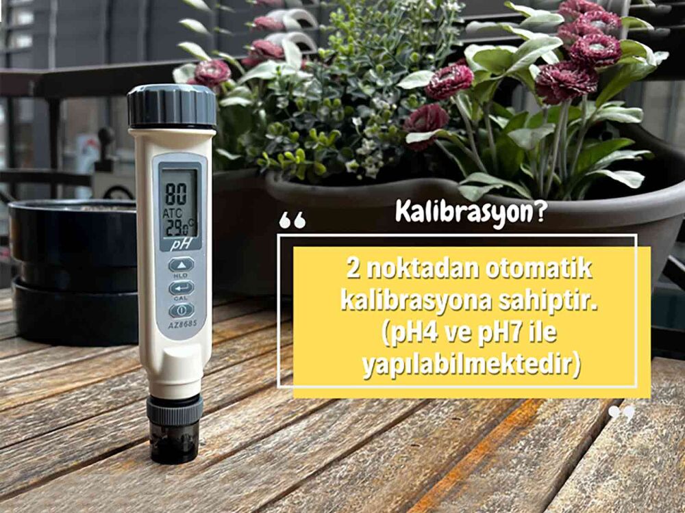 AZ 8685 Dijital pH Metre (Kalem Tipi) - 4
