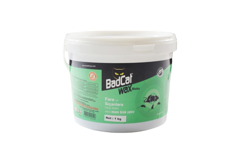 Badcat Wax Blok Fare Zehiri 1 KG - Kimyacınız