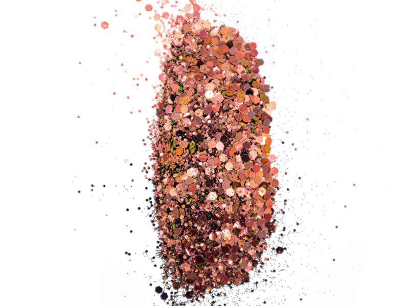 Bakır Holografik Glitter Süsleme Aksesuarı 25 GR - Kimyacınız