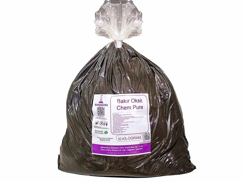 Bakır Oksit Chem Pure 10 KG - 1