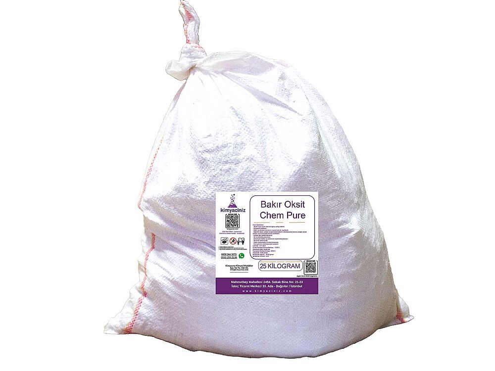 Bakır Oksit Chem Pure 25 KG - 1