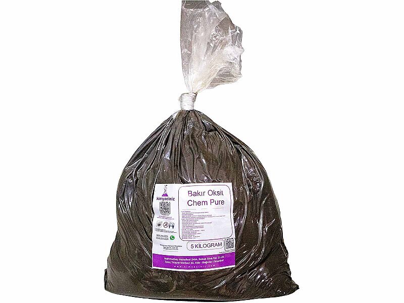 Bakır Oksit Chem Pure 5 KG - Kimyacınız