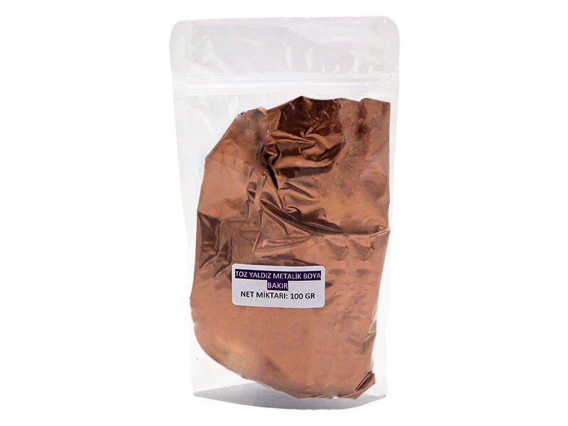 Bakır Toz Yaldız Metalik Boya 100 GR - Kimyacınız