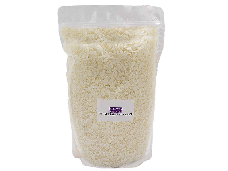 Beeswax Beyaz Granül 5 KG - Kimyacınız