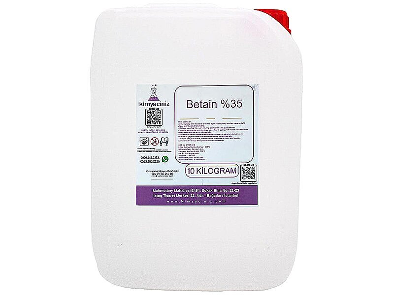 Betain %35 - 10 KG - Kimyacınız