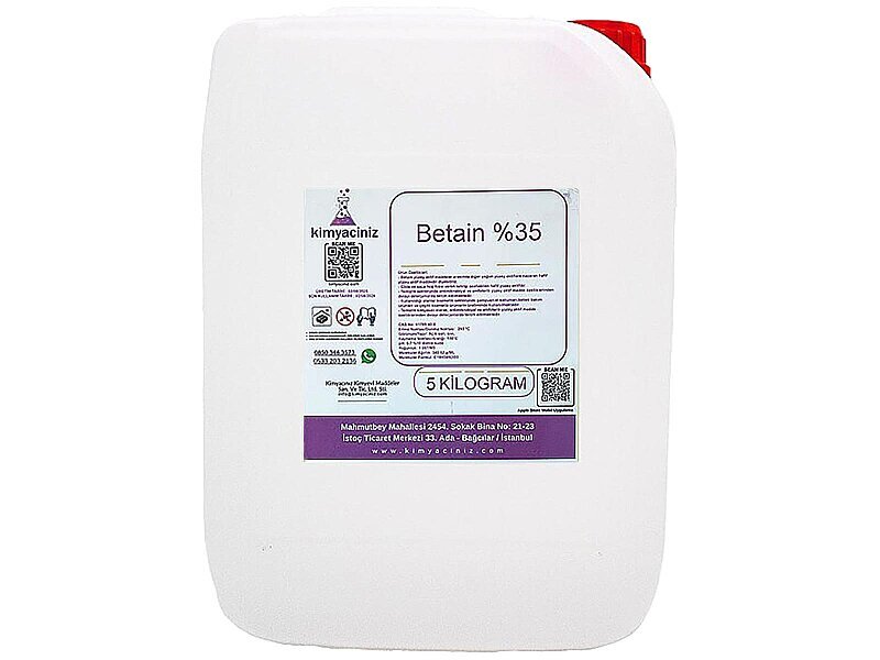 Betain %35 - 5 KG - Kimyacınız