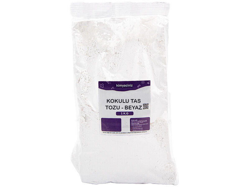 Beyaz Kokulu Taş Tozu 1 KG - 1