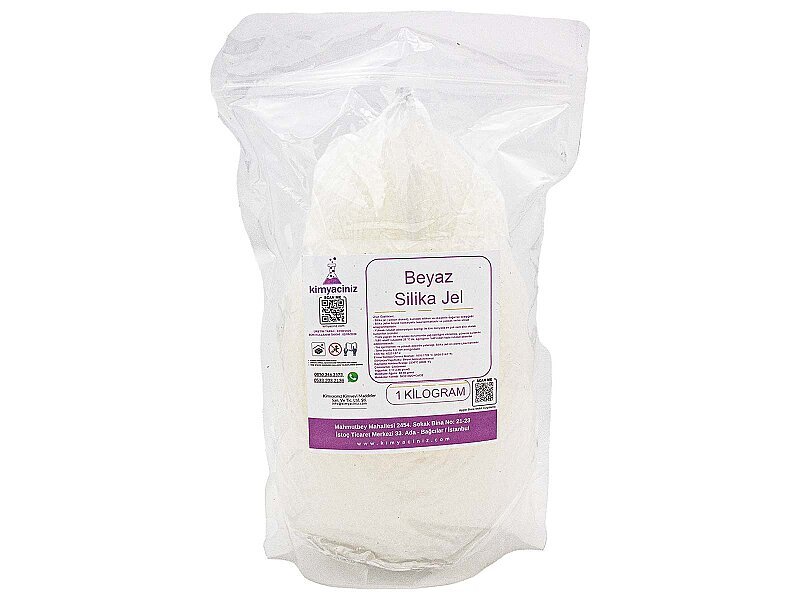 Beyaz Silika Jel 1 KG - Kimyacınız