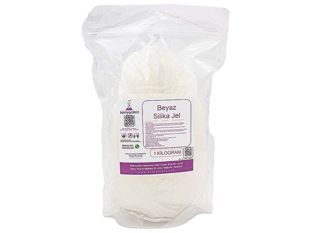 Beyaz Silika Jel 1 KG - 1